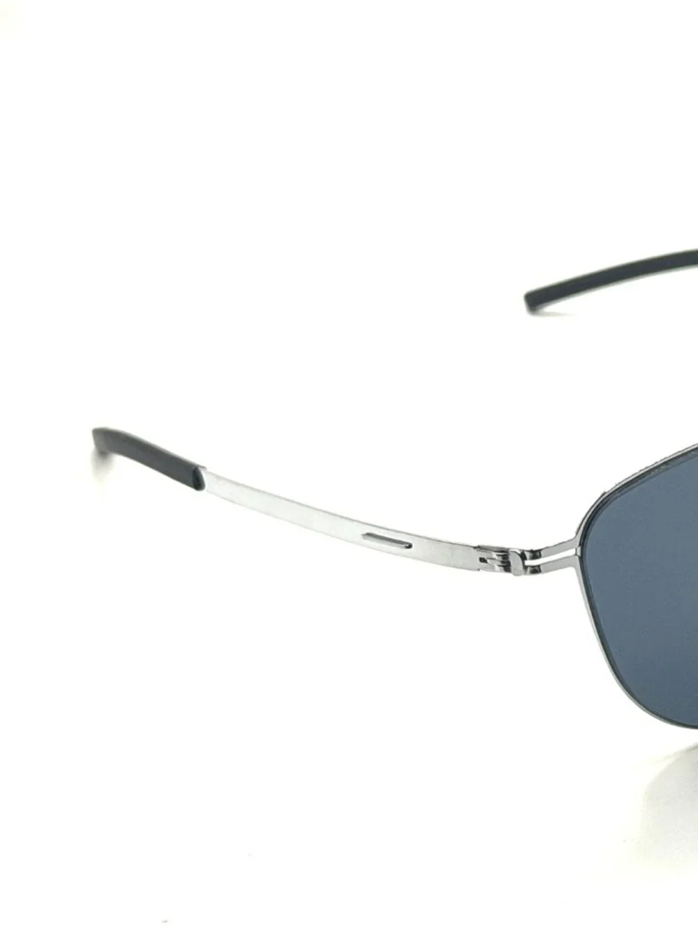NEW IC! BERLIN PALI-FASHION SILVER/BLUE TINTED UNISEX SUNGLASSES 55MM 16 145